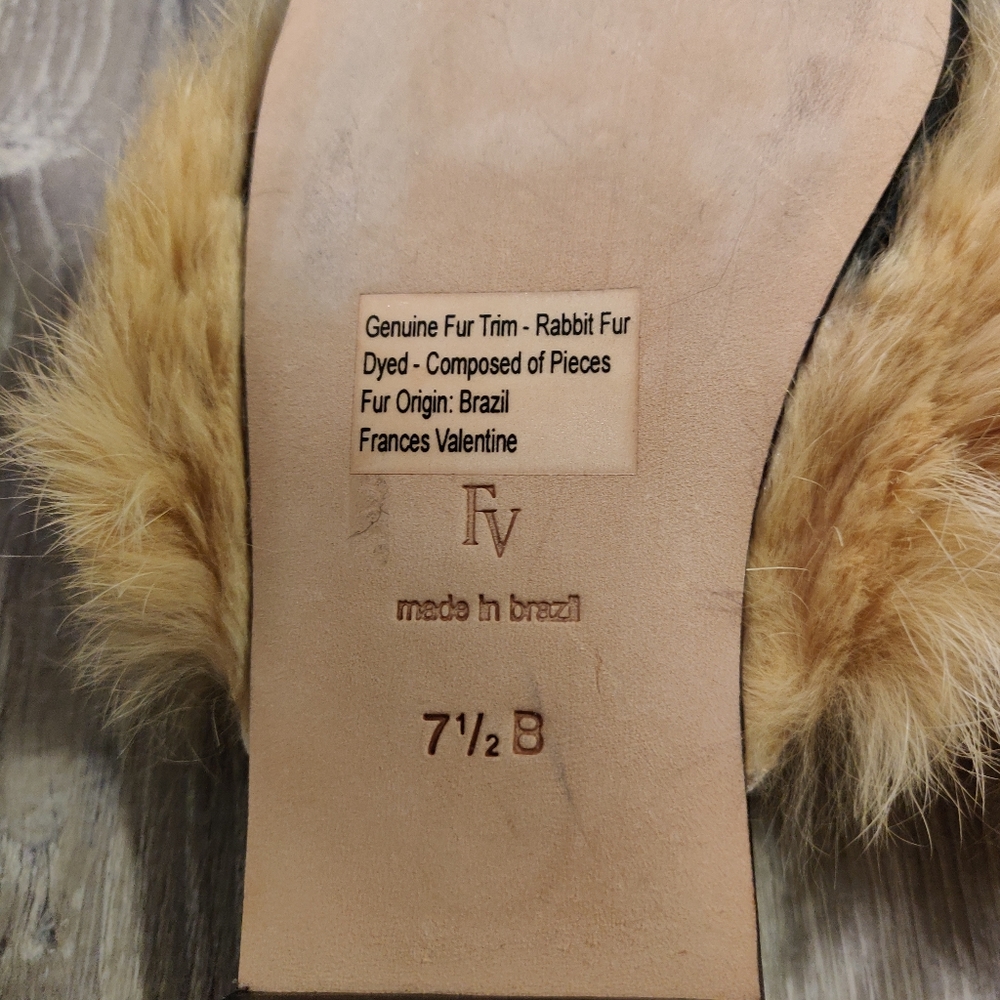 Frances Valentine Paloma Mule 7 1/2 B - Picture 4 of 4